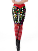 Costumes de Noël Imprimé Leggings Femmes Déguisements Noël