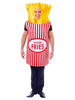 Costumes De Nourriture Frites Dorées Adultes Costumes Déguisements Halloween Unisexe