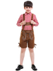 Costumes Enfant Oktoberfest Café Suede Short Top Ensemble Déguisements Halloween