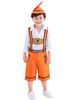 Costumes Ensemble Enfant Oktoberfest Cosplay Orange Déguisements Halloween