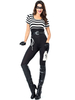 Costumes Femme Prisonnière Ensemble Cosplay Prison Déguisements Halloween