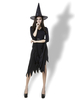 Costumes Femme Sorcière Cosplay Noire Ceinture Irrégulière Déguisements Halloween