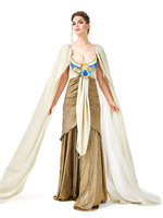 Costumes Femmes Égyptiennes Robe Chapeaux Tulle Cercles Déguisements Halloween