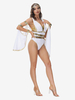 Costumes Halloween Grecs Combinaison Sexy Pour Femmes Blanches Costumes De Vacances