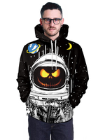 Costumes Halloween Noir Unisexe Top Vacances Costumes