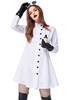 Costumes Infirmière Sexy Robe Blancs Gants Cosplay Déguisements Halloween