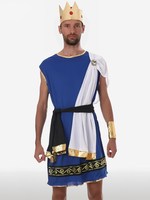 Costumes Marchandises de vacances Costumes de vacances Halloween Bleu Fibre de polyester