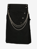 Costumes Marchandises de Vacances Costumes de Vacances Halloween Style Britannique Noir