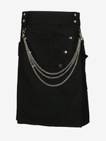 Costumes Marchandises de Vacances Costumes de Vacances Halloween Style Britannique Noir