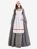 Costumes Marchandises de vacances Costumes de vacances Noël Fibre de polyester gris