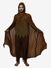 Costumes Marchandises de vacances Costumes de vacances Noël Vintage Fibre de polyester marron foncé