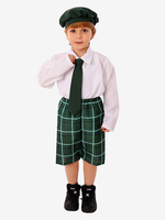 Costumes Marchandises de vacances Costumes de vacances Plaid de Noël Fibre de polyester vert