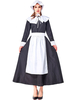 Costumes Robe De Femme De Chambre Bicolore Femme De Ménage Robe Noire Déguisements Halloween