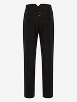 Costumes rétro en polyester rétro vintage noir pour homme
