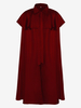 Costumes rétro noirs cape en Polyester accessoire rétro pour hommes Costume Marie Antoinette robe de bal de fête
