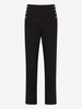 Costumes rétro vintage en polyester noir pour homme