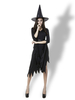 Costumes Sorcière Cosplay Femme Robe Noire Chapeau Déguisements Halloween
