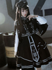 Costumes Uniformes militaires Lolita Motif Noir Deux Pièces