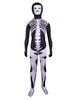 Costumes Zentai de Déguisements Halloween unisexe Multi couleur squelette Lycra Kids