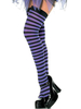 Coton Saloon Girl Purple Cosplay bas des femmes