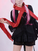 Coupable Couronne Yuzuriha Inori Déguisements Halloween Cosplay Costume petite robe noire Lolita Déguisements Halloween