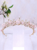 Couronne de mariage royale Royal Vintage Headpieces Princess Strass Pearls Accessoires de cheveux de mariée