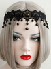 Couronne de sorcière femmes coiffes accessoires de cheveux Déguisement Halloween