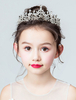 Couronne fille de fleur argent accessoire de cheveux