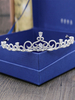 Couvre-chef Coiffe de mariage Couronne accessoires de mariage avec diamants Accessoires cheveux