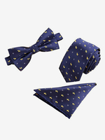 Cravate Ensemble Pour Homme Carré De Poche Bouton Accessoire Costume Chic