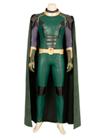 Crisis On Infinite Earths Cosplay Lycra Spandex Faux cuir Poncho DC Comics Cosplay Costume Déguisements Halloween