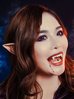 Crocs de Vampire Déguisements Halloween dentier Prop horreur Costume décoration Déguisements Halloween