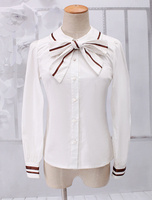 Dandy coton Lolita chemise blanc Déguisements Halloween