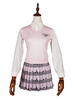 Danganronpa Dangan Ronpa V3 tuer lharmonie Kaede Akamatsu Cosplay Costume