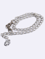 Danganronpa Komaeda Nagito Skull Taille chaîne Komaeda Nagito Cosplay accessoires Déguisements Halloween