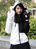 Danganronpa Monokuma Anime 2021 Sweat-Shirt Avec Gants Déguisements Halloween Sweats à Capuche