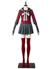 Danganronpa: Trigger Happy Havoc Jeu Jupe Top en tissu uniforme pour femme Déguisements Halloween