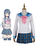 Danganronpa Trigger Happy Havoc Sayaka Maizono école cosplay costume uniforme Déguisements Halloween