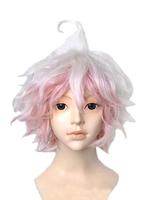 Danganronpa2 Komaeda Nagito Déguisements Halloween Cosplay perruque Déguisements Halloween