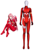 Darling In The Frankxx 02 Zero Two Déguisements Halloween Cosplay Costume 2021 Lycra Spandex Catsuit Combinaison