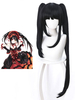 Date une perruque cosplay Déguisements Halloween Tokisaki Kurumi en direct queue