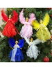Décoration Ange Fête Polyester Fibre Noël Enfants Noël Déguisement Noël Cadeau Enfant