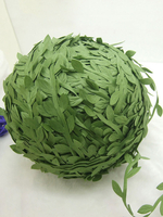 Décoration de mariage feuille de rotin fête Decor Decor bricolage cadeau de couronne