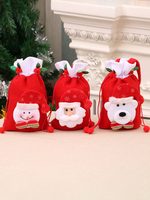 Décoration Sac De Noël En Fibre De Polyester De Costume De Noël Déguisement Noël Cadeau Enfant