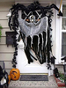 Décorations dHalloween Accessoires de squelette dHalloween en fibre de polyester grise