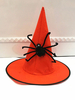 Décorations dHalloween Chapeau de mage en plastique rouge Décorations de vacances
