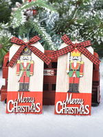 Décorations De Noël Pendentif De Soldat En Bois De Noyer Déguisement Noël Cadeau Enfant