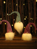 Décorations de Noël poupée à rayures LED éclairage ornement de fête de Noël Déguisements Halloween