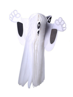 Décorations murales dHalloween Papier blanc Ghost Scary Props