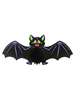 Décorations murales dHalloween Pendentif chauve-souris en papier noir